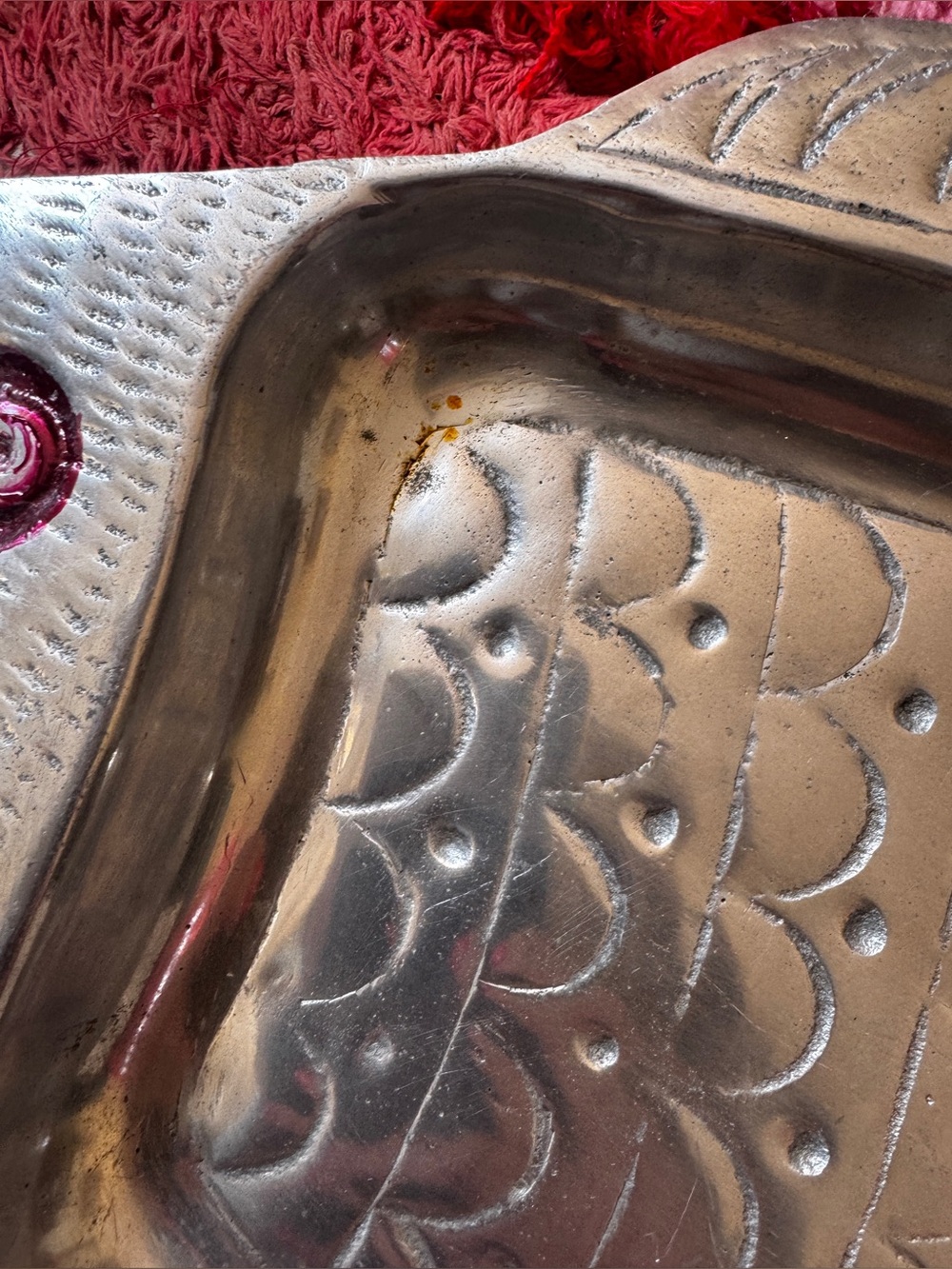 60s-70s Vintage Aluminum Fish Tray - Picture 6 of 7